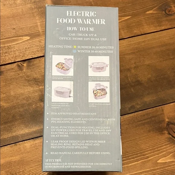 CWC Electric Food Warmer in Green - Picture 2 of 9